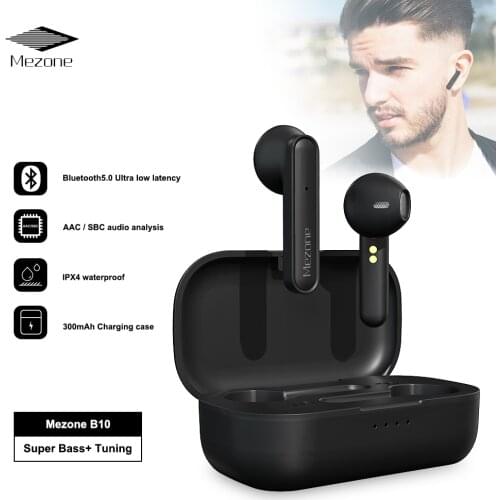 B10 Wireless Earbuds Bluetooth Noise Cancelling Headset Earbud Waterproof Headset Bluetooth Headset With Microphone