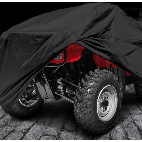 Waterproof Camouflage Black ATV Motorbike Cover Quad Bike Vehicle Scooter Kart Motorbike Covers L XL XXL&Storage Bag Gift