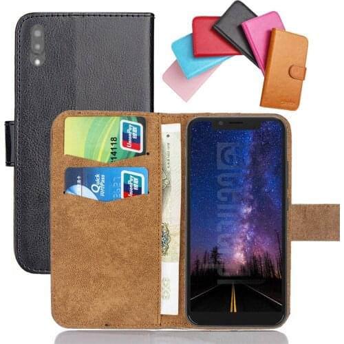 DEXP A160 Case 6" 6 Colors Flip Soft Leather A160 DEXP Phone Cover Stand Funstion Cases Credit Card Wallet