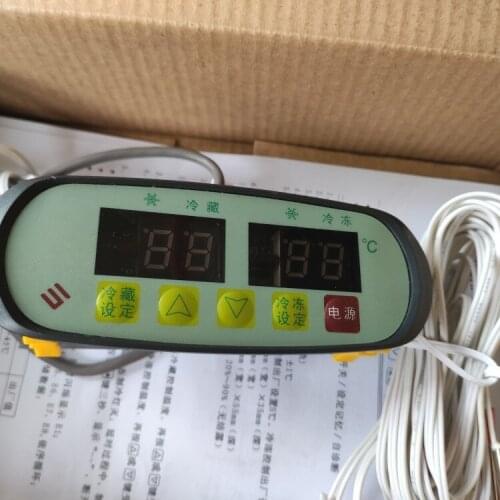 Dual display TC-221B cold storage 20A display cabinet, electronic device, temperature controller guarantee