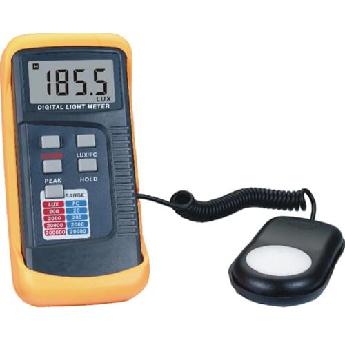 Digital Illuminance Meter 200,000 200000 Lux Digital Light Meter Luxmeter Meter