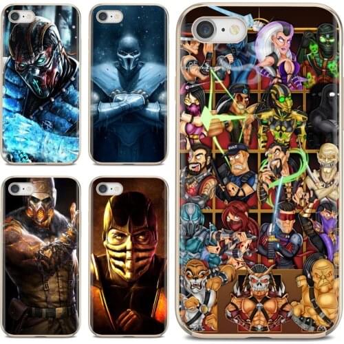 Mortal kombat x Scorpion Ninja Soft TPU Case For Huawei Y6 Y5 2019 For Xiaomi Redmi Note 4 5 6 7 8 Pro Mi A1 A2 A3 6X 5X 7A