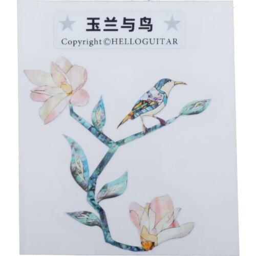 Guitar Head Sticker, Guitar Face Sticker for Folk Electric Guitar