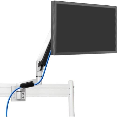 10"-32" Gas Spring Full Motion TV Wall Mount Desk Screen Monitor Mount Holder Aluminum Computer Arm Bracket Stand Suporte PC P3