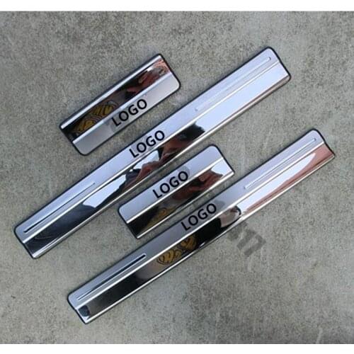 Stainless Steel Scuff Plate/Door Sill Door Sill Protector Molding For new Ford Focus 2 Focus 3 Mk3 2012-2018 Car styling