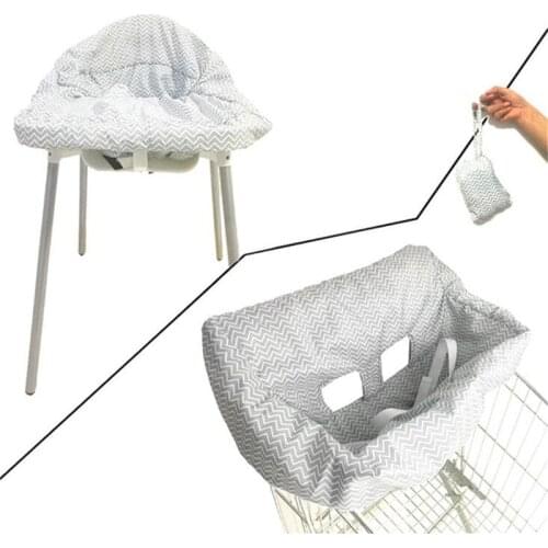 New Baby Children Supermarket Shopping Cart Seat Dining Chair Cushion Protection Safe Travel Portable Shopping Cart Cushion