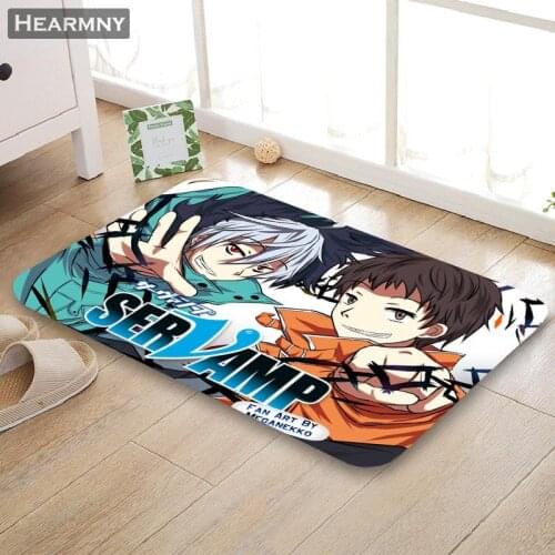 New Arrival Doormat Servamp Anime Home Mat Machine Made Anti Slip Carpet Living Room/Hallway Bath Mat For Kids