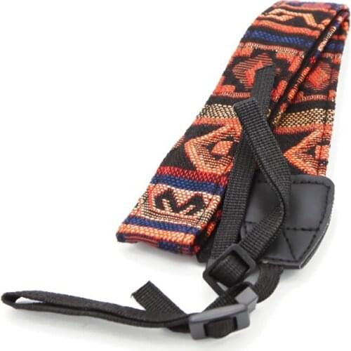 New Universal Adjustable Cotton Leather Camera Shoulder Neck Strap Belt For Sony/ Nikon SLR Cameras Strap Accessories Part