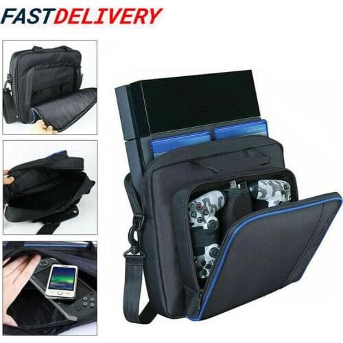 Portable Protect Shoulder Carry Bag For PS4/PS4 PRO SLIM Game Sytem Storage Bag Original Size For Playstation 4 Console Handbag