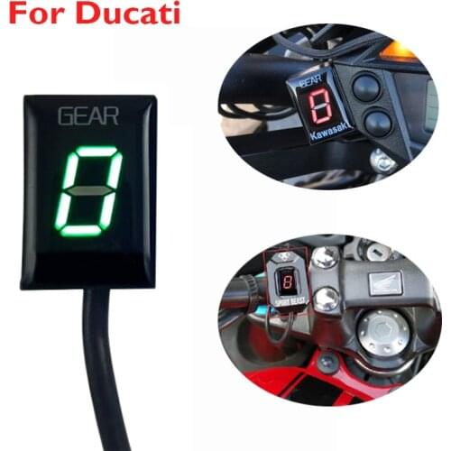 Direct Mount 1-6 Speed Gear Display Indicator Mount Holder Bracket for Ducati Monster 696 795 796 821 1100 1200