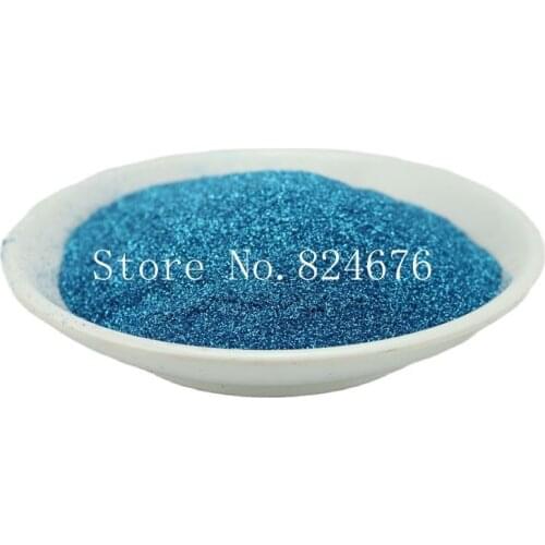 Hot sale Normal Series Sky Blue Glitter pigment Powder,Flash Cosmetic Eye shadow material DIY Nail Art Decoration, 500g/bag