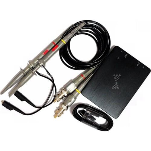 DSCope Ultra Portable Oscilloscope 50M Bandwidth 200M Sampling Dual-Channel USB Power Supply Creator Tool