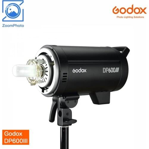Godox DP600III 110V 220V 600W Strobe Studio Flash Light GN80 2.4G Built In X System For Photography