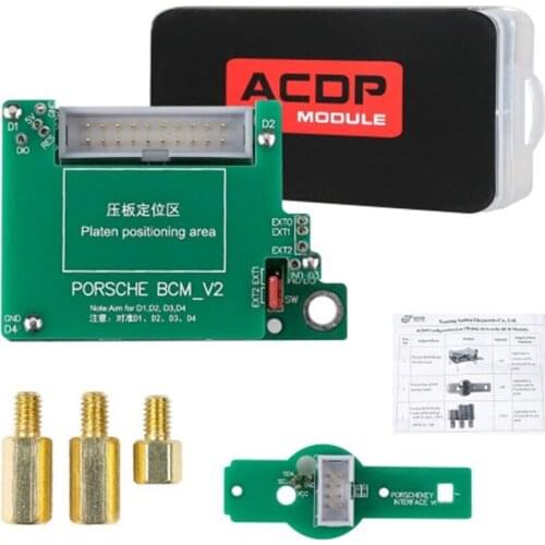 Yanhua Mini ACDP Module10 P-orsche BCM Key Programming Support Add Key & All Key Lost from 2010-2018