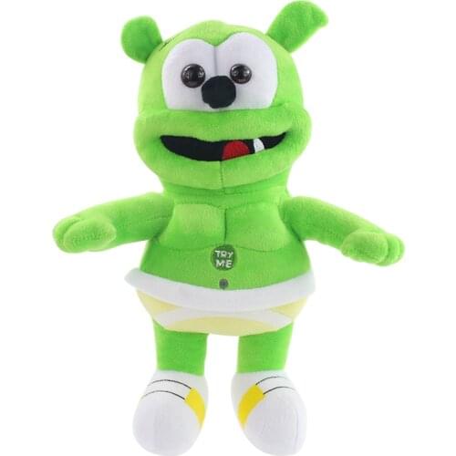 30cm Gummy Bear Plush Musical Toys Can Singing Stuffed Cute Bear Doll Birthday gifts for Children