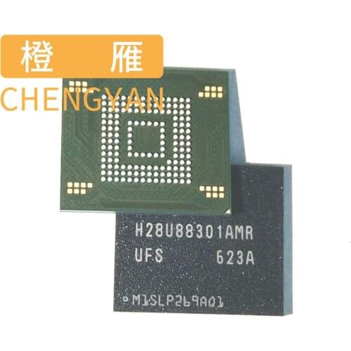 CHENGYAN H28U88301AMR UFS 2.1 128GB 11.5x13x1.0 153 FBGA153 3D-V2 Mobilephone Memory New original and Second-hand Soldered Balls