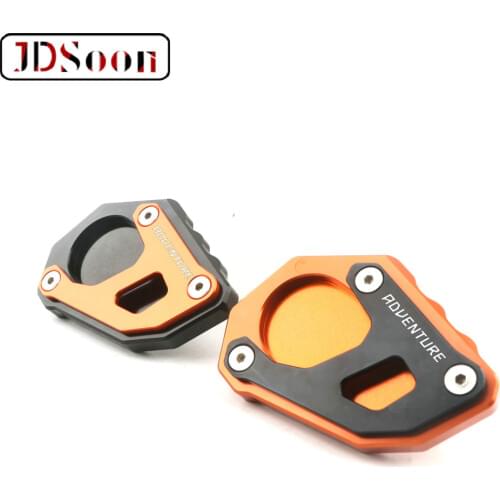 For Adventure 1290 1050 1090 1190 Adv Motorcycle Accessories CNC Kickstand Foot Side Stand Extension Pad Support Plate