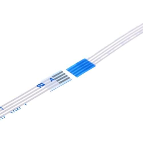 10pcs FPC FFC Flexible Flat Cable 4 PIN 1.0 mm pitch reverse Contact Length Type B Length 700 mm Opposite Sides