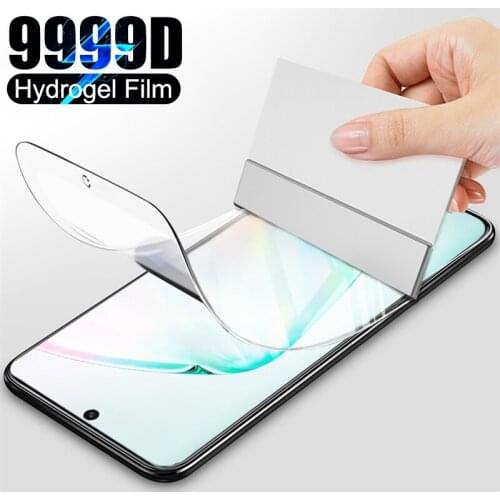 Hydrogel Film On For Samsung Galaxy S20 FE S10 S8 S9 S21 Note 20 Ultra 10 Plus Screen Protector For Samsung A51 A50 A70 A71