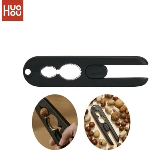 HuoHou Nut Clamp Metal Opener Nutcracker Stainless Steel Portable Nut Cracker Kitchen Gadgets Tool Sheller Walnut Plier Kitc