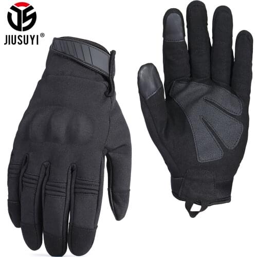 JIUSUYI Men's Fleece Gloves