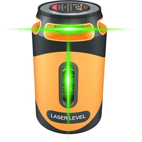 5 Lines 360°Laser Level Self Levelling Green Beam Laser Horizontal Vertical Cross-Line Measuring Tools With Magnetic Base