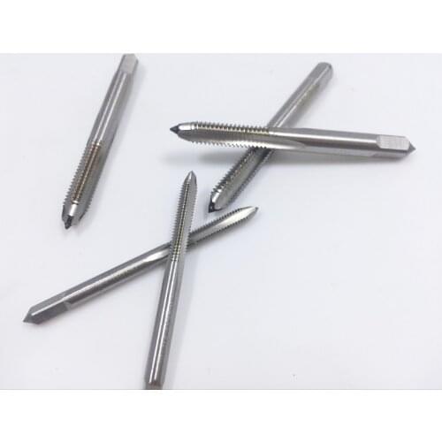 M1 M1.2 M1.4 M1.5 M1.6 M1.7 M1.8 M2 M2.5 M3 M3.5 M4 M5 Metric HSS Right hand Tap Threading Tools For Mold Machining