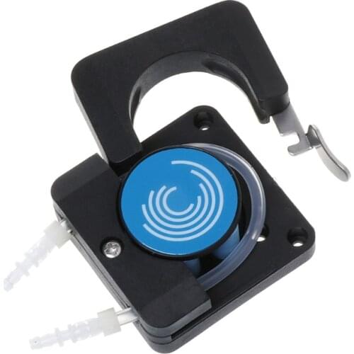 Mini Peristaltic Pump Head with Tube Small Flow Stepper Motor Pump Head New 2019