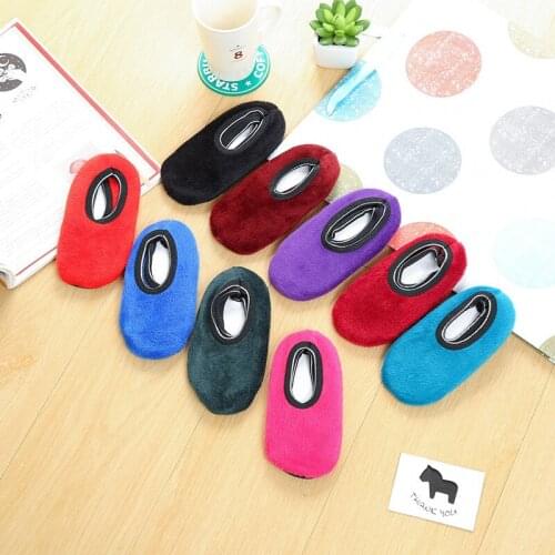 Baby Warm Sock Velvet Parent-child Early Education Center Floor Socks Adult Children Baby Ankle Anti-slip Sock