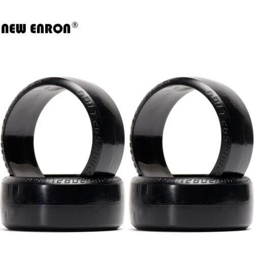 NEW ENRON Rubber 63MM T-Drift Wheel Tyre Tire 4PCS For RC Car 1/10 On-Road Drift HPI Tamiya Yokomo HSP 94123 94103 101024-101026