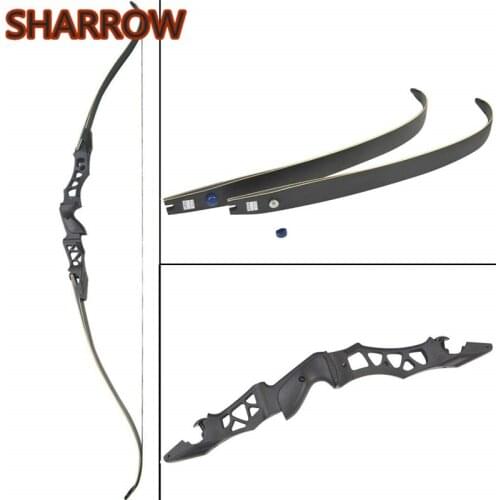 64" 30-55lbs Takedown Recurve Bow Adult Right Handed Bow Target Practice Longbow Outdoor Hunting Shooting Competition Game Bow