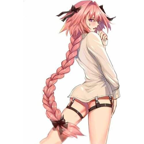 JuYouHui Exterior Accessories Decal Cute Girl Car Sticker Waterproof Creative Window Vinyl Car Decal PVC 13cm