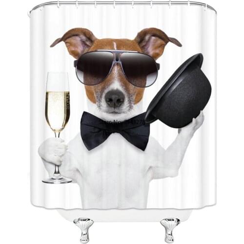 Uniquely Designed Purple Western Daffodil Hanging Shower Curtain Waterproof Mildew Polyester Fabric Home Bathroom Accessories