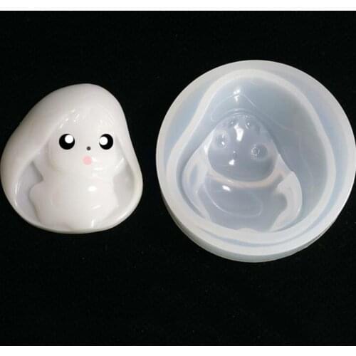 1PCS transparent silicone mold cartoon goldfish Ji mold DIY water drop set silicone mold