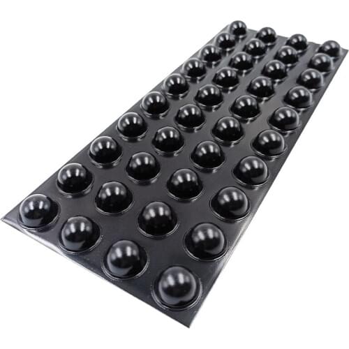3M Bumpon Protective Products Blister Pack SJ5017 Clear Adhesive Rubber Foot Pads 40PCS/Board 19.1MM*9.7MM