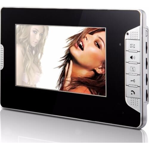 7" TFT LCD Intercom Indoor Monitor For Video Door Phone