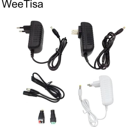 Power Adapter 12V 1A 2A 3A Lighting Transformer 12 Volt LED Driver AC 110V 220V to DC 12V Power Supply Unit for LED Strip Light