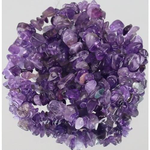AAA Natural Irregular Amethysts Freeform Chips Stone 5-8mm Gravel Beads For Jewelry Making DIY Accessories Bracelet Necklace 33