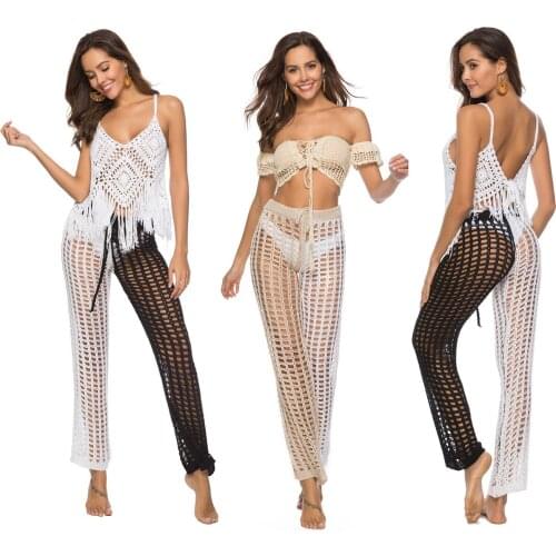 Woman Pants High Waisted Pants Casual Colorblock Sexy Hollow Patchwork E Girl Aesthetic Trousers Womens Loose Pants Dropshipping