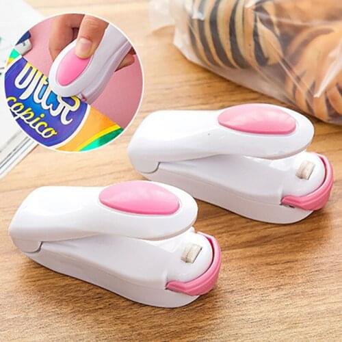 Household Mini Bag Clips Electric Heat Sealing Machine Ceramic Impulse Snack bag sealing machine Food Packing Plastic Bag Clip