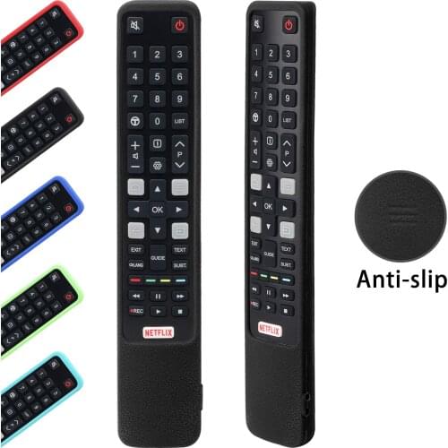 Remote Control Cover For TCL RC802N YUI1 YU14 U43P6046 U49P6046 U55P6046 U65P6046 Non-slip Silicone Protective Soft Case
