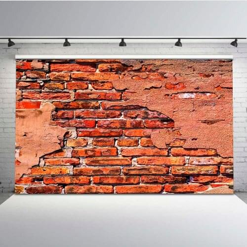 Mehofoto Red Brick Wall Background for Photography Vintage Wallpaper Backdrop for Photographers Photo Y-490