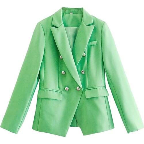 Женские двубортные пиджаки HOWHONEST China At AliExpress