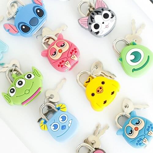 Creative Travel Accessories Luggage Locks Protector Holder Accessory Packe Organizers Cartoon Animal Journal Locks Dropshipping