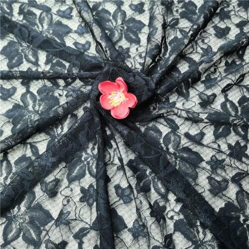 150cm MR1087 High quality elastic lace trim fabric dubai for lace suits