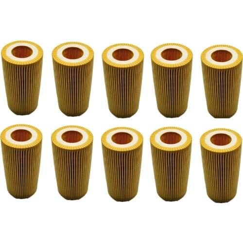 10pcs oil filter for V6 Engine Audi A4 S5 Q5 A6 Quattro 06E115562A 06E115466 HU722Z 95810722200 070804MH0 PH2