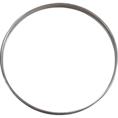 22inch 20inch silver color bass drum hoop metal hoop