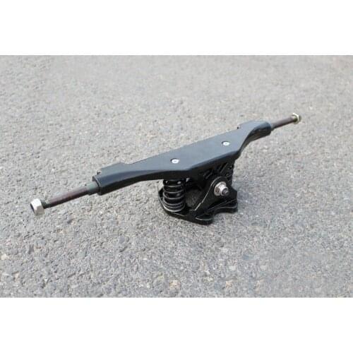 New 2pcs 11inch Aluminum Skateboard Bridge Long Board Trucks Black Skateboard Truck Long Board Bridge Electric Skateboard Truck