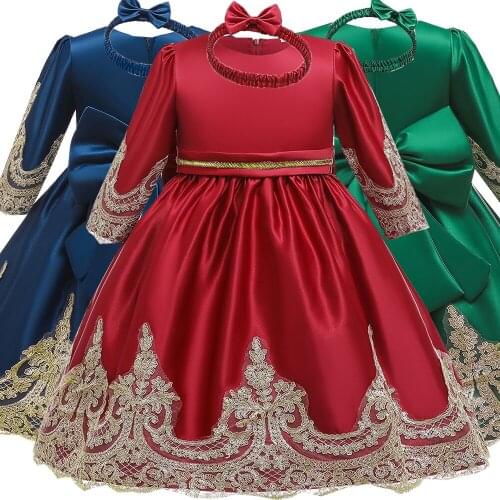 Summer Flower Child Baby Princess Dress Ball Gown Girls Dresses for Party and Wedding Princess Clothes for Girls from 3-10 Years