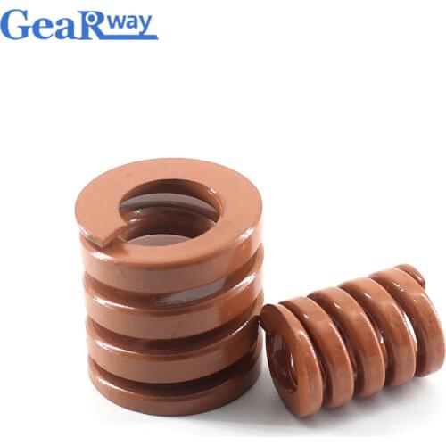 Gearway Brown Compression Spring TB30x30/30x35/30x40/30x55/30x60mm Heaviest Loading Spiral Stamping Compression Die Spring